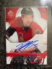 2008-09 SP Authentic Dany Heatley Penned Perfection Auto #/50 Senators