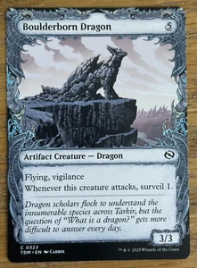 MTG Tarkir Dragonstorm, Bolderborn Dragon - Borderless - Picture 1 of 1