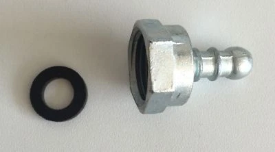 GASLINE Anschlussmuffe Gas für Butan Propangas Gerät LPG Anschluss Verbindungsstück 1/2