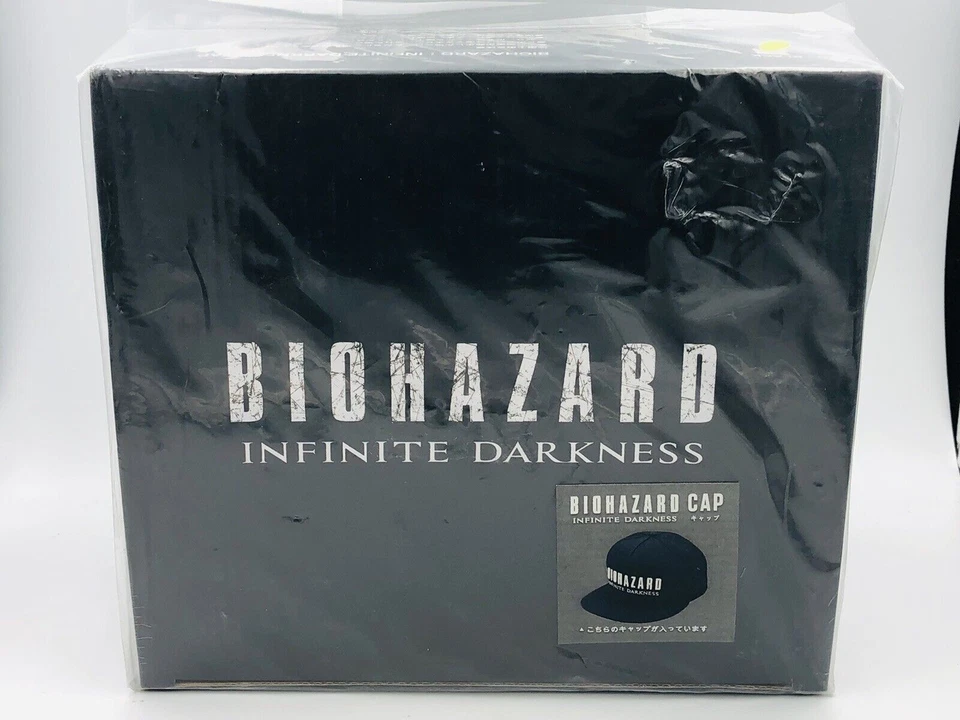 NEW Biohazard Infinite Darkness Cap black+logo baseball hat Resident Evil promo - Image 1 of 2