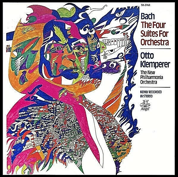 BACH "THE FOUR SUITES FOR ORCEHSTRA" (KLEMPERER) 2 LPS PREMIUM USED LP (NM/EX) Foto 1 de 1