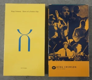 King Crimson Three of a Perfect Pair 1997 / Live in Japan 1996 VHS Progressive - Bild 1 von 7