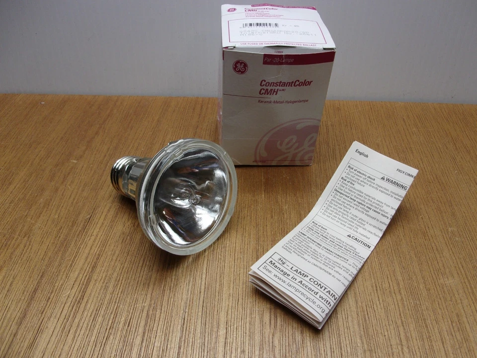 GE Current CMH20/Par20/SP 20W Par20 Spot Ceramic Metal Halide Hid Bulb 29485 - Image 1 of 4