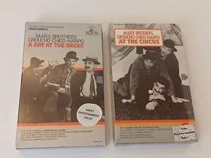 Marx Brothers At The Circus & A Day At The Races Big Box VHS SEALED MGM - Picture 1 of 3