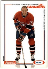 1989-90 Le Journal / Kraft Montreal Canadiens Bobby Smith #NNO