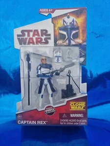 Clone Wars Captain Rex, CW24, Star Wars, Hasbro 2009, Trooper Commander - Picture 1 of 9