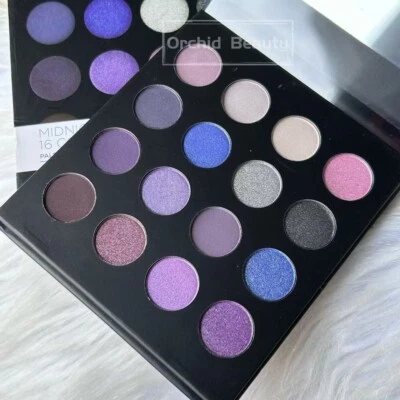 New BH Cosmetics 16 Color EyeShadow Palette~Midnight AFFAIR~Full size ~Rare - Image 1 of 4
