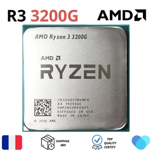 AMD Ryzen 3 3200G 3,6GHz Quad-Coeur Processeur avec Radeon Vega 8 CPU AM4 DDR4 - Photo 1/2