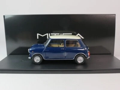 Mitica Innocenti Mini Cooper MK1 blue sabbia 1968 1/18 MITICA205005-D - Immagine 1 di 4