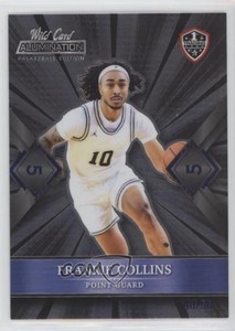 2021-22 Wild Card Alumination Blue Foil 5 Stripe /50 Frankie Collins #ABC-25