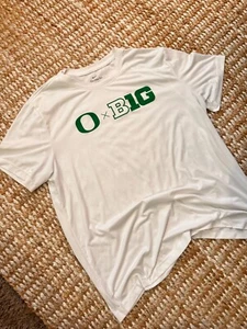 Oregon DUCKS Football TEAM ISSUED Nike O x B1G Dri-Fit TEE SHIRT PE Men's XL - Picture 1 of 2