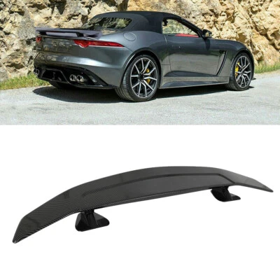 Alerón trasero de fibra de carbono estilo GT Racing para Jaguar XE XK XK8 XKR Foto 1 de 4