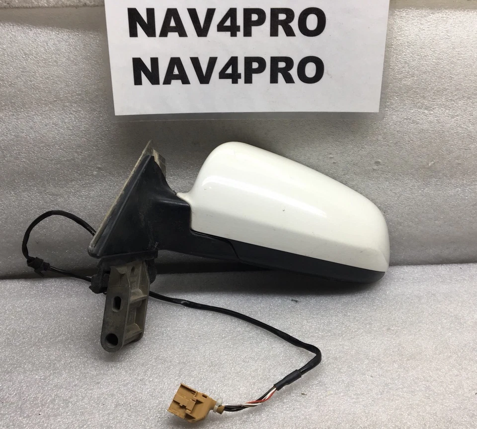 Espejo retrovisor eléctrico izquierdo convertible Audi A4 2003 2004 2005 2006 2007 2008 OEM #297 Foto 1 de 4