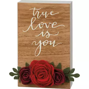 Letrero de bloque - True Love is You - Imagen 1 de 2