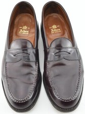 ALDEN 13D #8 SHELL CORDOVAN LHS HANDSEWN PENNY LOAFERS SHOES 986