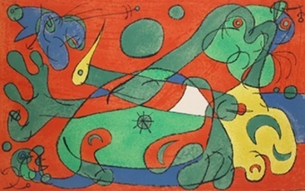 Joan Miro "Ubu Roi" литография BA сделать предложение - Изображение 1 из 1