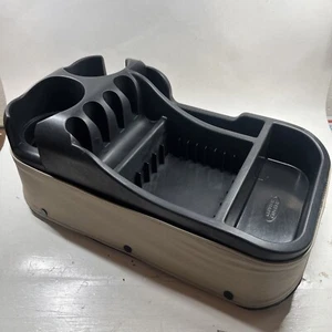 Texas Saddlebags Clutter Catcher Universal Floor Consoles Organizer Taupe NEW - Picture 1 of 9