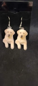 Pendientes de cachorro de laboratorio - Imagen 1 de 1
