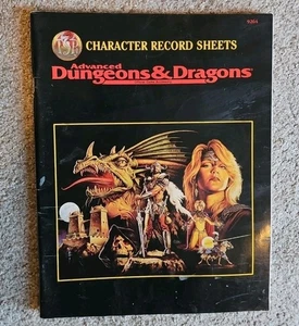 Character Record Sheets by TSR Hobbies Staff (1989, Trade Paperback) 25A1393 - Picture 1 of 6