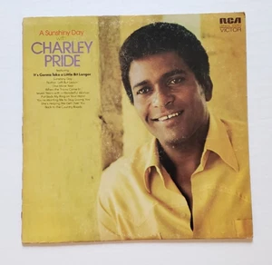 Charley Pride A Sunshiny Day RCA Victor 1972 VG - Picture 1 of 5
