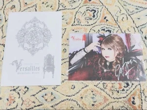 Postal Autografiada Versalles Hizaki Edición Limitada - Imagen 1 de 2