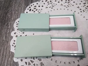 Vintage (2) Clinique weich gepresster Lidschatten SEASHELL PINK 0,03 OZ (LESEN) NICHT MEHR ERHÄLTLICH - Bild 1 von 5