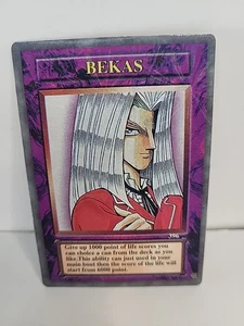 Yu-Gi-Oh! TCG Fake Card Poorly Translated Funny Holo - Pegasus Bekas Character - Picture 1 of 4