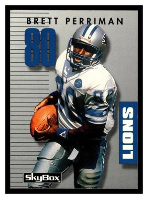 Brett Perriman #323 1992 SkyBox Prime Time Detroit Lions - Image 1 of 2