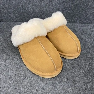EDDIE BAUER Firelight Shearling Slipper Women's Size 11M Chestnut - Picture 1 of 7