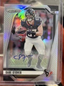 2024 Panini Prizm Rookies Silver Prizm Auto Cade Stover #318 Rookie Auto RC - Bild 1 von 4