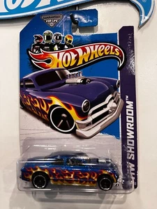 2012 HOT WHEELS SHOWROOM BLUE SHOE BOX - Picture 1 of 1