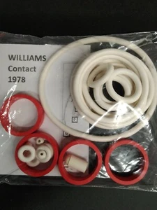 Kit Elastiques Flipper - CONTACT - 1978 - WILLIAMS - Pinball Rubber Kit - Picture 1 of 1