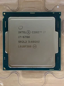 Intel Core i7 6700 CPU 3.4GHz (Turbo 4.0GHz) socket LGA 1151 - Picture 1 of 4