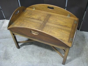 Kittinger Mahogany Circa 1966 Anniversary Edition Butler's Tray Coffee Table - Picture 1 of 12