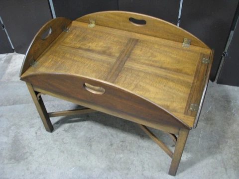Kittinger Mahogany Circa 1966 Anniversary Edition Butler's Tray Coffee Table Cover