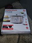 Morphy Richards 461014 Slow Cooker Aluminium Pot 6.5L Silver Brand New Unopened