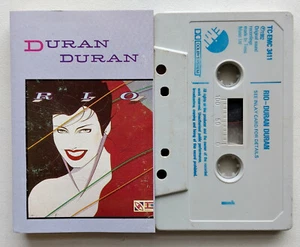 DURAN DURAN - RIO (EMI TCEMC3411) 1982 UK CASSETTE TAPE BLUE PRINT *READ* - Picture 1 of 3