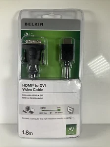 Belkin DVI to HDMI Cable - 1.8m - Photo 1/7