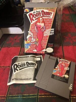 Who Framed Roger Rabbit (Nintendo Entertainment System, 1989) NES Box - Image 1 of 4