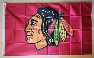 Chicago Blackhawks Hockey NHL Flag Double Sided Printing 3x5 Feet - Picture 1 of 3