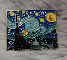 Mini Van Gogh Starry Night Pin