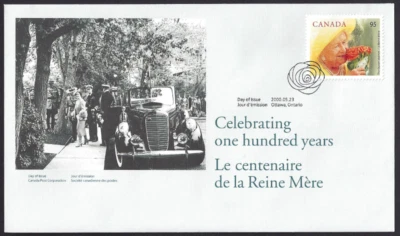 🍁Canada  #1856   "The Queen's Mother"   Brand New  2000 First Day Cover - Image 1 of 2