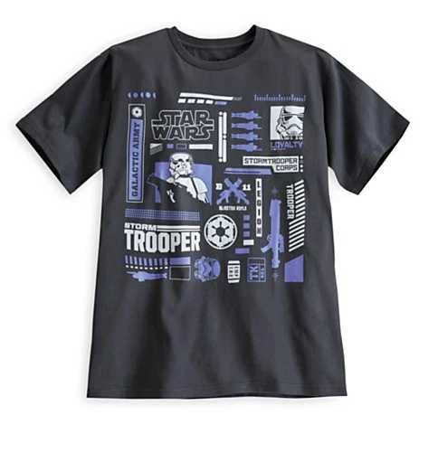 Camiseta Disney Star Wars Stormtroopers Para Hombre Talla M L XL El Despertar de la Fuerza Foto 1 de 1