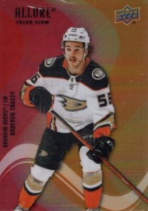 2022-23 UPPER DECK ALLURE COLOR FLOW RED-ORANGE (#SF2-SF98) ***YOU PICK)