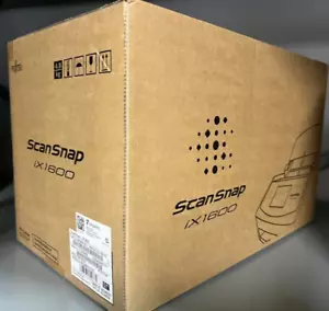 Ricoh ScanSnap iX1600 Touchscreen ADF/Manual Document Scanner (Black) 600dpi - Picture 1 of 11