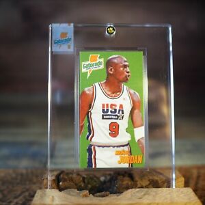 1992 Michael Jordan Team USA Basketball Gatorade Sticker #9 Sealed