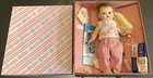 Tiny Tears 11.5" American Character Doll In Rare Gift Set Box Ding Dong School