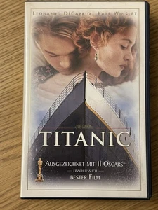James Cameron: TITANIC mit Leonardo diCaprio + Kate Winslet, Original VHS 1998 - Bild 1 von 4