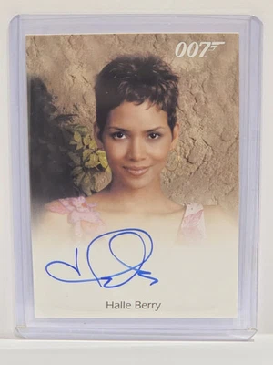 James Bond Archives 2015 Auto Autograph Card Halle Berry as Jinx Die Another Day - Image 1 of 4