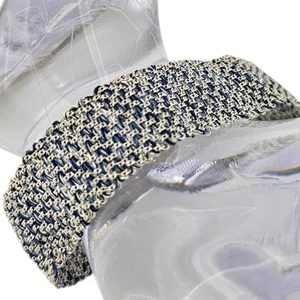 Sterling Silver Woven Milor Italy Bracelet - Picture 1 of 9